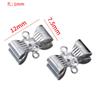 Etiqueta colgante de lazo de acero inoxidable, accesorios de joyería para bricolaje, pendientes, pulseras, collares, horquillas, accesorios para el cabello, fabricantes al por mayor