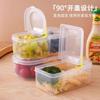 Caja de Fruta Infantil Portátil para Alumnos Lonchera Caja de Almacenamiento Especial de Grado Alimenticio para Refrigerador