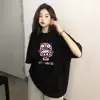 Camiseta de Manga Corta Versátil para Mujer Estilo Coreano y Japonés de Verano con Estampado Único de Dibujos Animados Lindos Diseño de Moda