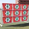 Portería de Fútbol para Hobby Dispositivo de Entrenamiento Nueve Cuadrados Tiro de Penal Tiro de Empuje Juego de Entretenimiento Puntuación