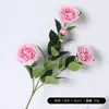 Ramas de Camelia Artificiales de Múltiples Cabezas, Mesa de Comedor Gardenia, Sala de Estar, Decoración del Hogar, Arreglo de Flores Artificiales, Accesorios para Fotos de Paisajismo de Árboles