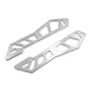 Adecuado para soporte de parabrisas delantero modificado para motocicleta Nmax V3, cubierta decorativa de aleación de aluminio CNC para la cara frontal, accesorios de soporte