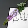 Orquídea Cola de Zorro Individual Delphinium Flor Artificial Decoración de Hogar y Salón de Bodas Arreglo Floral de Boda Material Floral Fabricante de Flores Artificiales Venta al por Mayor