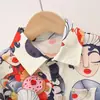 Proveedores de Ropa Infantil Suministran Vestidos Formales Infantiles, Camisas Florales, Conjuntos de Peto, Ropa Urbana Estilo Hong Kong para Niños Geniales, Dropshipping Transfronterizo