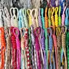 Celebridad de Internet Colgante Tejido Accesorios DIY Miu Semicabado Nudo Chino Cuerda Trenzada Correa para Teléfono Colgante de Bolso Decoración Creativa Hecha a Mano