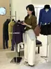 Cardigan de tricô aberto cinza estilo coreano com gola alta, macio e confortável, para mulheres, jaqueta suéter de manga comprida para outono, top curto