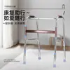 Ayuda para Caminar para Personas Mayores, Plegable Ajustable, Almohadillas Antideslizantes, Dispositivo Portátil de Entrenamiento de Miembros Inferiores