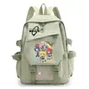 Mochila Anime Desenho Animado Bocchi the Rock, Pedra Solitária, para Meninas, Alunos do Ensino Fundamental e Médio, Bolsa de Ombro Duplo de Grande Capacidade