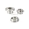 Mecanizado CNC Personalizado de Bridas de Acero Inoxidable 304, Piezas de Aluminio de Precisión, Piezas de Acero Inoxidable y Piezas de Hierro