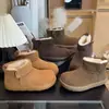 Botines Birkenstock Botas de Nieve Mujer 2026 Nuevo Invierno Más Terciopelo Engrosado Noreste Suela Gruesa Antideslizante Cálidos Botines