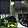 Funda impermeable para cortacésped de tela Oxford 210D, funda para tractor, funda a prueba de polvo para cortacéspedes de exterior