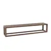 Mesa de Té Estética Dinastía Song Cama Arhat Combinación Estilo Chino Oficina Casa de Té Cabina de Madera Maciza Recepción de Lobby Mesa y Sillas para Preparar Té