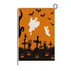 Bandera de Jardín Transfronteriza para Patio Bandera de Jardín para Diseñar Bandera Decorativa de Halloween para Vacaciones al Aire Libre Camping