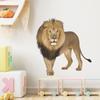 Nuevo FX-F151 elegante león dormitorio infantil entrada de jardín de infancia decoración de pared para el hogar pegatina de pared autoadhesiva