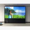 Gabinete de Pantalla de Empalme LCD de 46/49/55 pulgadas, Soporte Móvil de Piso, Gabinete de Equipo de Pared para TV de Monitoreo