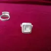 Joyería Artesanal Étnica Miao de Guizhou Accesorios de Bordado Miao Base para Anillo de Plata Miao DIY Montura para Incrustar Piezas Bordadas Base para Anillo