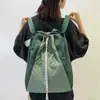 Mochila para Hombre Mochila de Viaje Mochila para Mujer Bolso Cruzado Bolso de Cadera con Cierre de Cordón Mochila Casual Mochila de Gran Capacidad