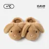 Pantuflas de algodón de invierno para mujer, de interior para el hogar, de felpa de dibujos animados, cálidas, nuevo modelo 2026, pantuflas peludas de otoño e invierno para el hogar para mujer