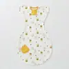 Manta Envolvente para Bebé Transpirable Saco de Dormir Envoltura para Bebé Algodón Puro Manos Arriba Recién Nacido Anti-Sobresalto Primavera/Verano Estilo Rindición Manta Anti-Patadas