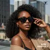 Moda Europea y Americana 2026 Nuevo Estilo Gafas de Sol Cuadradas con Tachuelas Estilo Callejero Versátiles de Moda Gafas de Sol de Personalidad para Mujer