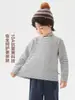 Camiseta interior de cuello medio para niños Youou, top de invierno, nueva ropa para niños 2026, ropa de invierno cálida para bebés y niños