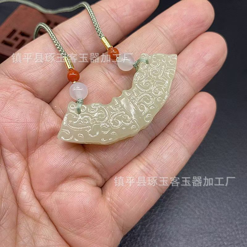 阿富汗玉貔貅吊坠