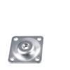 Conector de Hardware Accesorios para Muebles Pata de Mesa Biselada Plana Madera Maciza Cuadrado Almohadilla de Madera Pie de Hierro Pie de Sofá