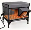 Ninho de Gato Externo Transfronteiriço com Aquecimento e Isolamento Aprimorados, Gaiola Dobrável para Gatos, Quarto de Maternidade para Gatos, Casa para Animais de Estimação, Adequado para Todas as Estações