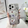 Adecuado para funda de teléfono Apple 17ProMax, soporte con marco de lente incrustado de diamantes para iPhone16, funda magnética 15pro