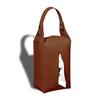 Bolsa de Papel de Tejido Multifuncional Tres en Uno para Asiento Trasero de Coche, Escritorio, Cuero Mate Engrosado, Estilo Industrial Retro