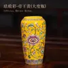 Esmalte cerámico mini jarrón de flores al por mayor decoración de juego de té maceta de cerámica hidropónica decoración del hogar