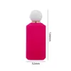 Botellas de Perfume Flotadas en Stock/Botellas de Vidrio Transparente de 100 ml Botellas Vacías Botellas Pequeñas Recargables Botellas de Vidrio al por Mayor con Tapas