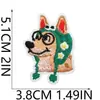 Parches Bordados de Perros Lindos, Corgi, Dálmata, Parches Bordados por Computadora para Ropa, Bolsas, Decoraciones, Parches de Beagle