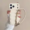 Capa de Celular Jaqueta Puffer 3D Ondulada Outono Inverno Adequada para iPhone 17 Pro Max, Estilo Coreano Capa Protetora Apple 16P