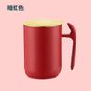 Caneca de grande capacidade com tampa 304 aço inoxidável criativo xícara de café das mulheres copo de água removível e lavável design presente útil