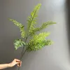 Plantas verdes artificiales de moda: Pino del sur de Asia, plantas verdes artificiales de hoja persa, bambú fénix, helecho cola de tigre, arreglos florales con temática de bosque para bodas y decoración de eventos