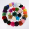 Venta Directa de Fábrica Bolas Grandes de Pelo de Mapache DIY 10 12 13 15 cm Bolas de Pelo de Zorro para Sombreros y Accesorios de Bolsos, Disponibles para Venta al por Mayor