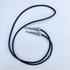 Tendencia casual corbata bolo corbata polo accesorios DIY hebilla deslizante de metal colgante de chasis cuerda de cuero 2023