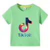 2026 Ropa Infantil Transfronteriza Camiseta de Manga Corta de Verano para Niños y Niñas Camiseta Base de Dibujos Animados Camiseta de Manga Media para Bebé Top de Moda