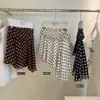 Wgwe9673 Ropa de Mujer Shisanxing de Guangzhou Verano Nuevo Estilo Coreano Cintura Alta Diseño de Lunares Corte Ajustado Falda