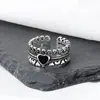 Anel de Amor Vintage Feminino Estilo Frio Ins Moda Versátil Personalidade Aberto Ajustável Anel Acessórios da Moda r7796