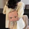 Bolso Pequeño Retro de Textura de Alta Gama 2024 Nueva Mochila de Mujer Estilo Popular Caliente Versátil Mochila Pequeña de Viaje