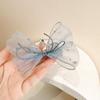 Horquilla con lazo de princesa para niña, con lentejuelas de cinco estrellas, accesorio para el cabello, corona, horquilla para niña, pinza para el cabello, tocado de cumpleaños para niña pequeña