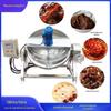 Material de fundo de panela quente de óleo vermelho mexendo panela de ebulição Panela de ebulição de pasta de amoreira pote de cantina de grande capacidade pote de mingau