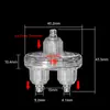 Accesorios para Bomba de Oxígeno de Acuario Transfronterizos, Válvula de Parada de Flujo, Válvula Antirretorno, Válvula Unidireccional, Válvula Antirretorno Anti-Retorno, Válvula Antirretorno Anti-Caída