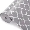Papel Forro para Gaveta e Guarda-Roupa Eva Transfronteiriço com Fundo Preto e Listras Brancas, Estampa de Lanterna, Espessado, Cortável, à Prova de Poeira
