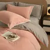 Conjunto de Roupa de Cama de Veludo Leite para Mãe e Bebê Classe A Quatro Peças Espessado Dupla Face para Outono e Inverno Antiestático Toque de Luxo Leve Alta Qualidade Roupa de Cama 3
