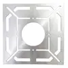 Regla Multifuncional Nueva de Acero Inoxidable con Patrón Espesor para Desagüe de Piso, Herramienta de Decoración para Instalación de Azulejos y Corte de Agujeros