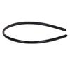 Diadema de pintura unisex negra simple 0.6cm cm diadema negra redonda salida de fábrica