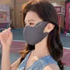 Máscara Protectora Solar Negra de Vinilo Sin Costuras para Verano, Ligera y Transpirable con Protección UV, Cubre Rostro para Ciclismo, Máscara Tridimensional No Asfixiante para Mujeres